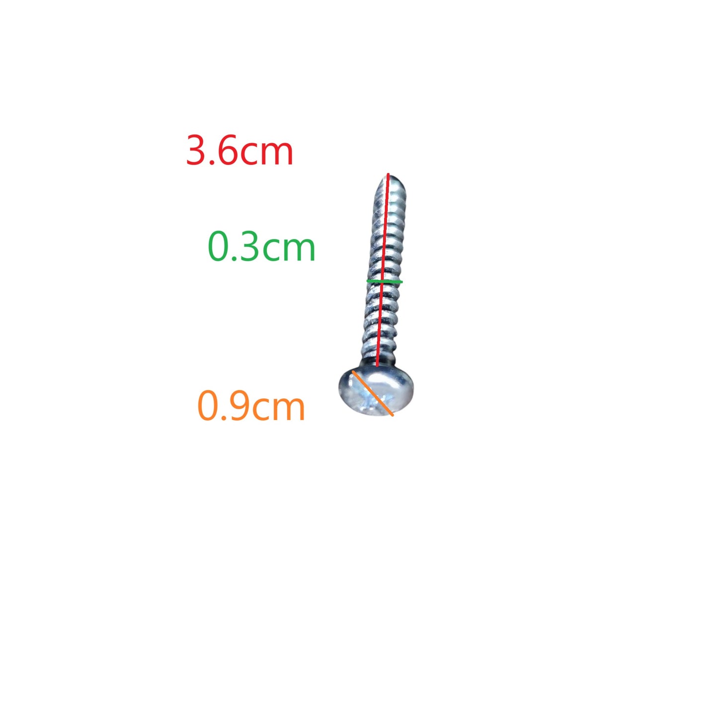 Philips Screw 3.6cm x 0.3cm or 1 1/2 Inches