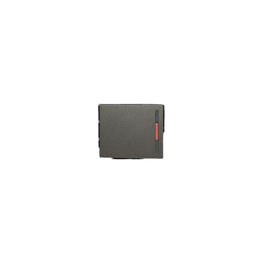 Panasonic Illuminated 1 Way Switch 2 Device 16A 250V Single Pole Metallic Gray WSAG5561MH-5