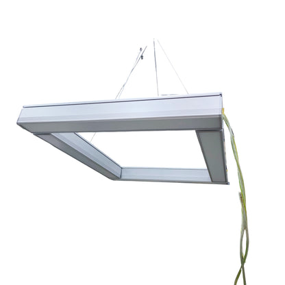 FSL 72W LED Square Pendant Ceiling Light 220V 4000K Cool White Hanging Mounted SSPL3C-18CWX4
