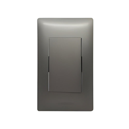 Panasonic 1 Gang 3 Way Switch 1 Device Slim Art Series Metallic Gray WSAG6803MH-1/WSAG5512MH-5