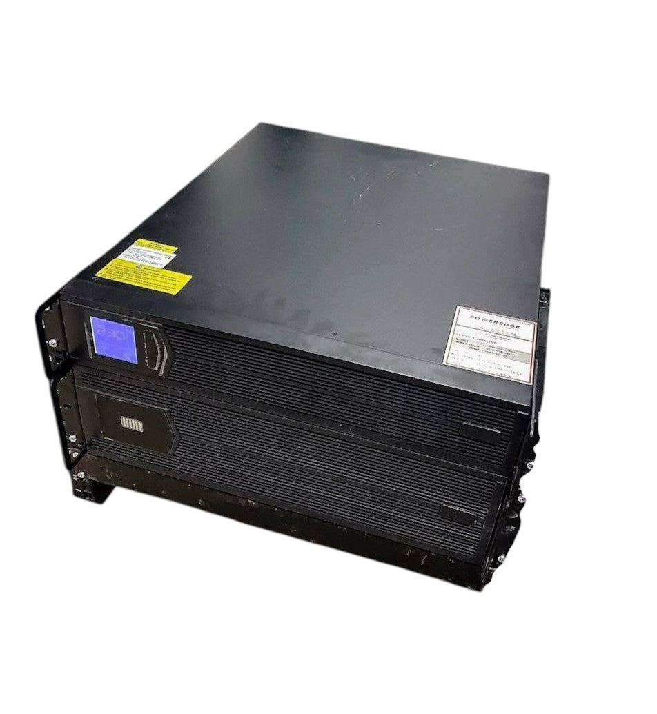 Kehua Tech 6000VA UPS True On-Line Double Conversion Input 120-295V AC Output Voltage 220V AC Terminals + 2×IEC320 C13 4U 16pc 12V 7Ah Battery 438mm×660mm×174mm KR6000-RM
