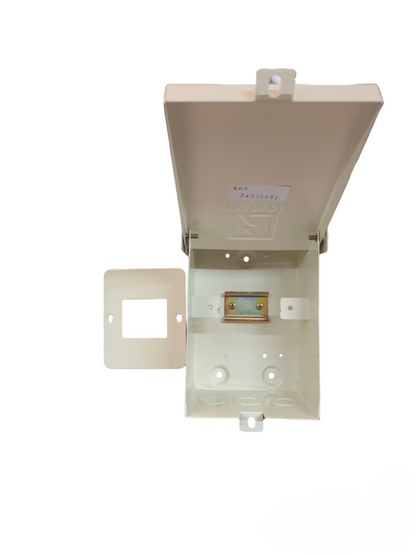 Koten electrical enclosure box for Miniature Circuit Breaker 3Pole with open lid and mounting bracket