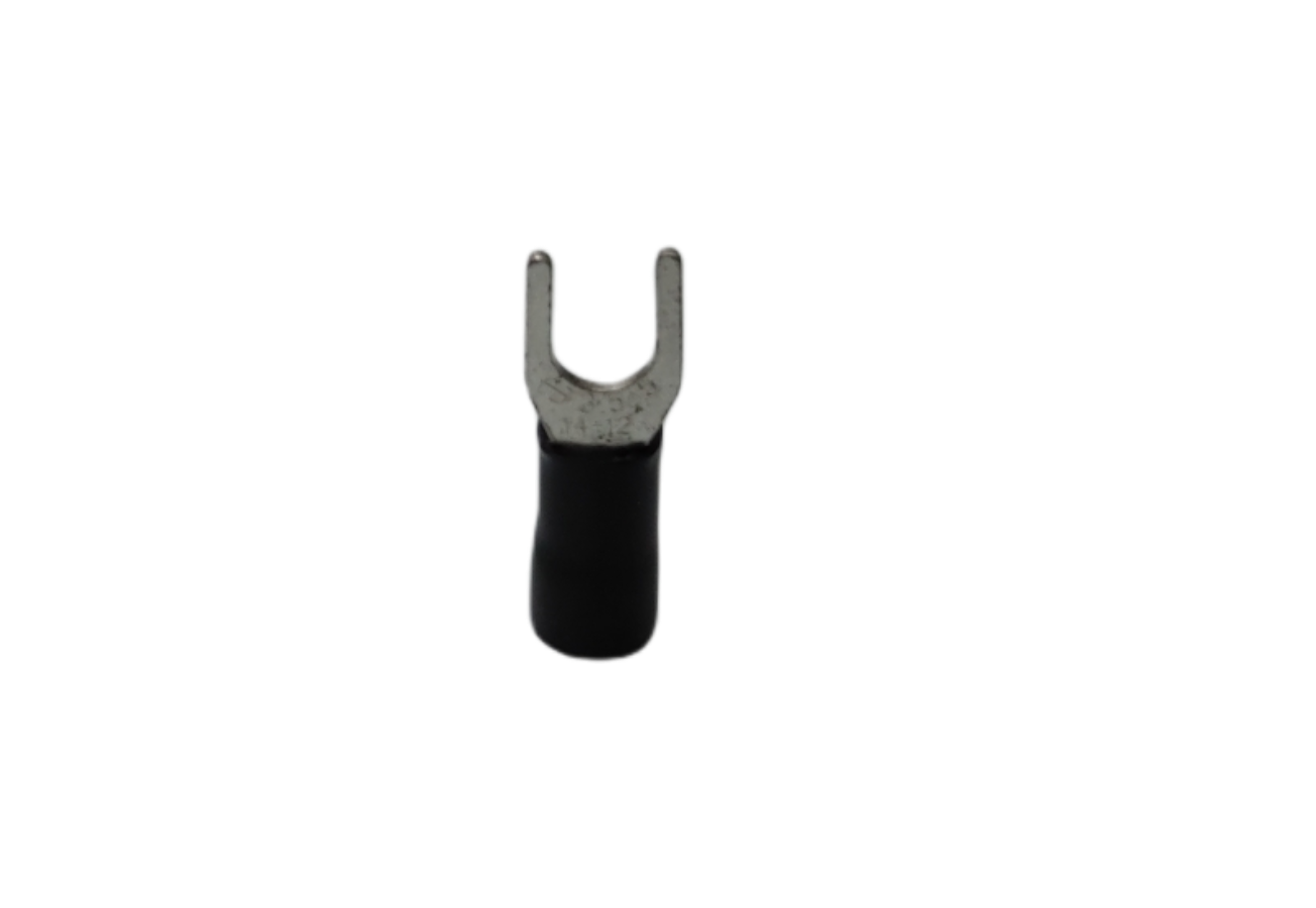 Y spade terminal 6mm wire industrial connector for secure electrical connections