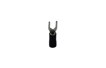 Y Terminal With Insulation 5.5mm electrical connector with black insulating sleeve from China