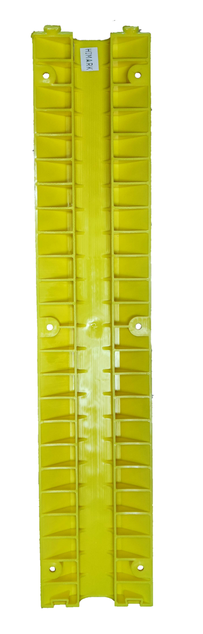 Grippes Ramp Cable Protector 1 Channel in bright yellow for cable management and protection