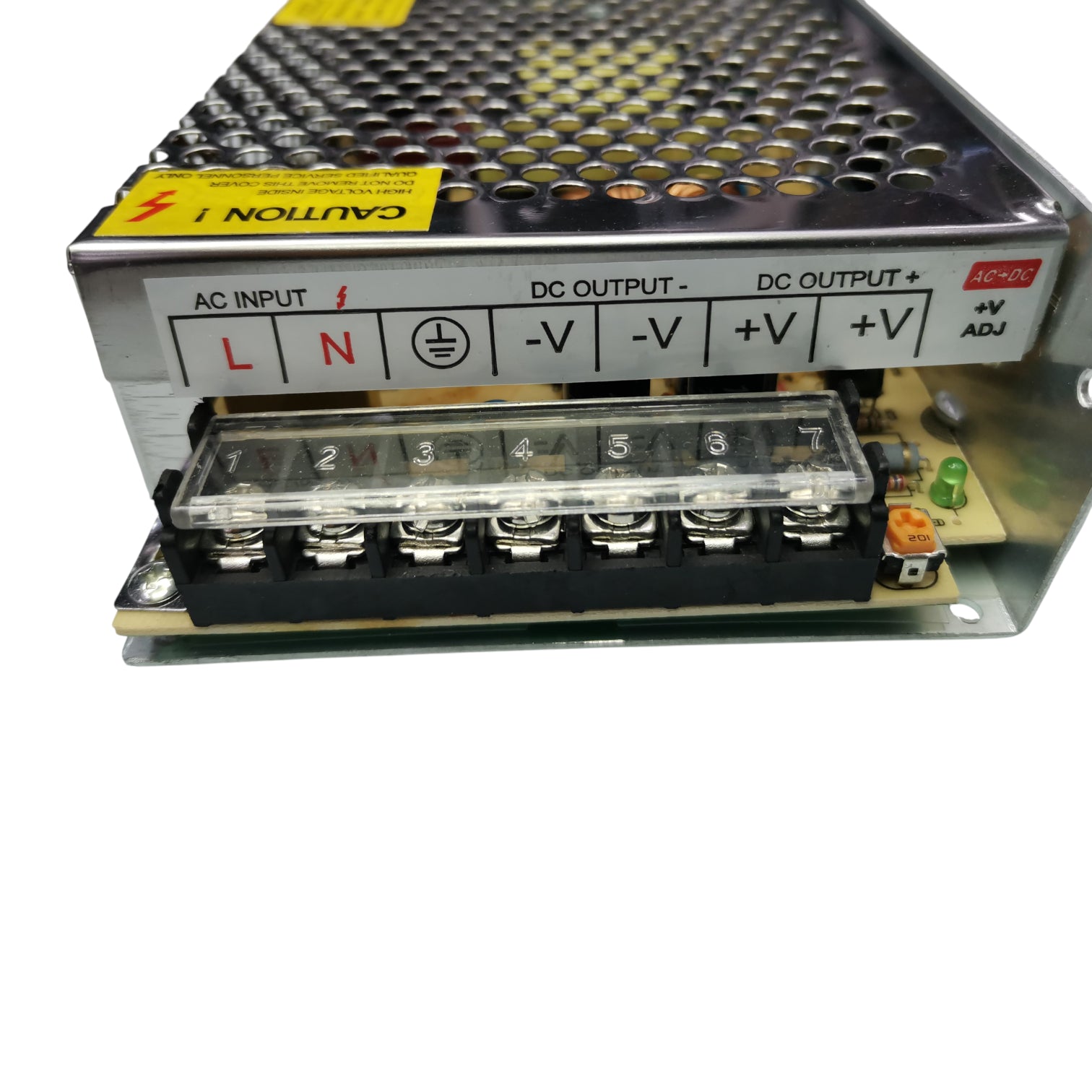 ZwitseRise CCTV power supply 24V 10A with multiple output terminals for secure camera installation