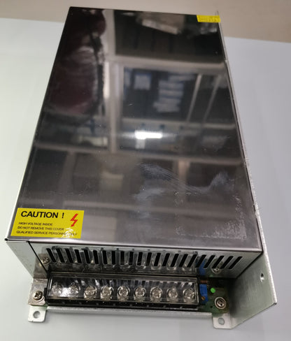 ZwitseRise metallic enclosed switching Regulated Power Supply 24V 30A with terminal block vented case and caution label