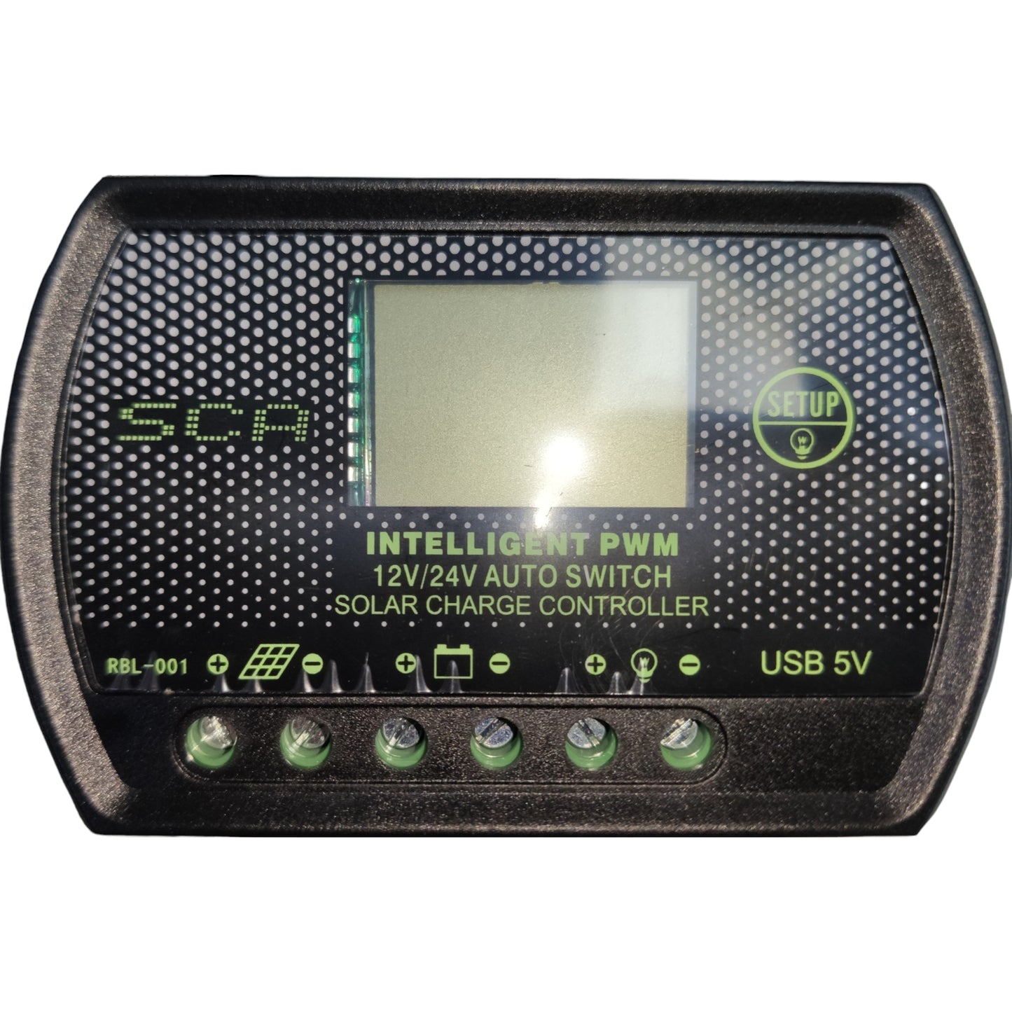 ZwitseRise 5V DC Solar Controller with LCD Display and Intuitive Setup for Efficient Solar Charging