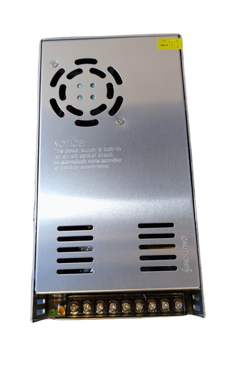 ZwitseRise metal enclosed switching Power Supply 24V 20A - 220V Input. for door chimes and bells